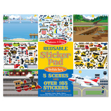 Load image into Gallery viewer, Vehicles Reusable Sticker Pad