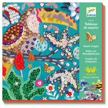 Load image into Gallery viewer, Flamboyant Sequin Art