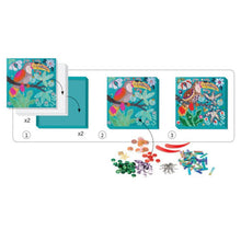 Load image into Gallery viewer, Flamboyant Sequin Art