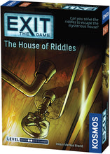 Load image into Gallery viewer, Exit The House of Riddles Game