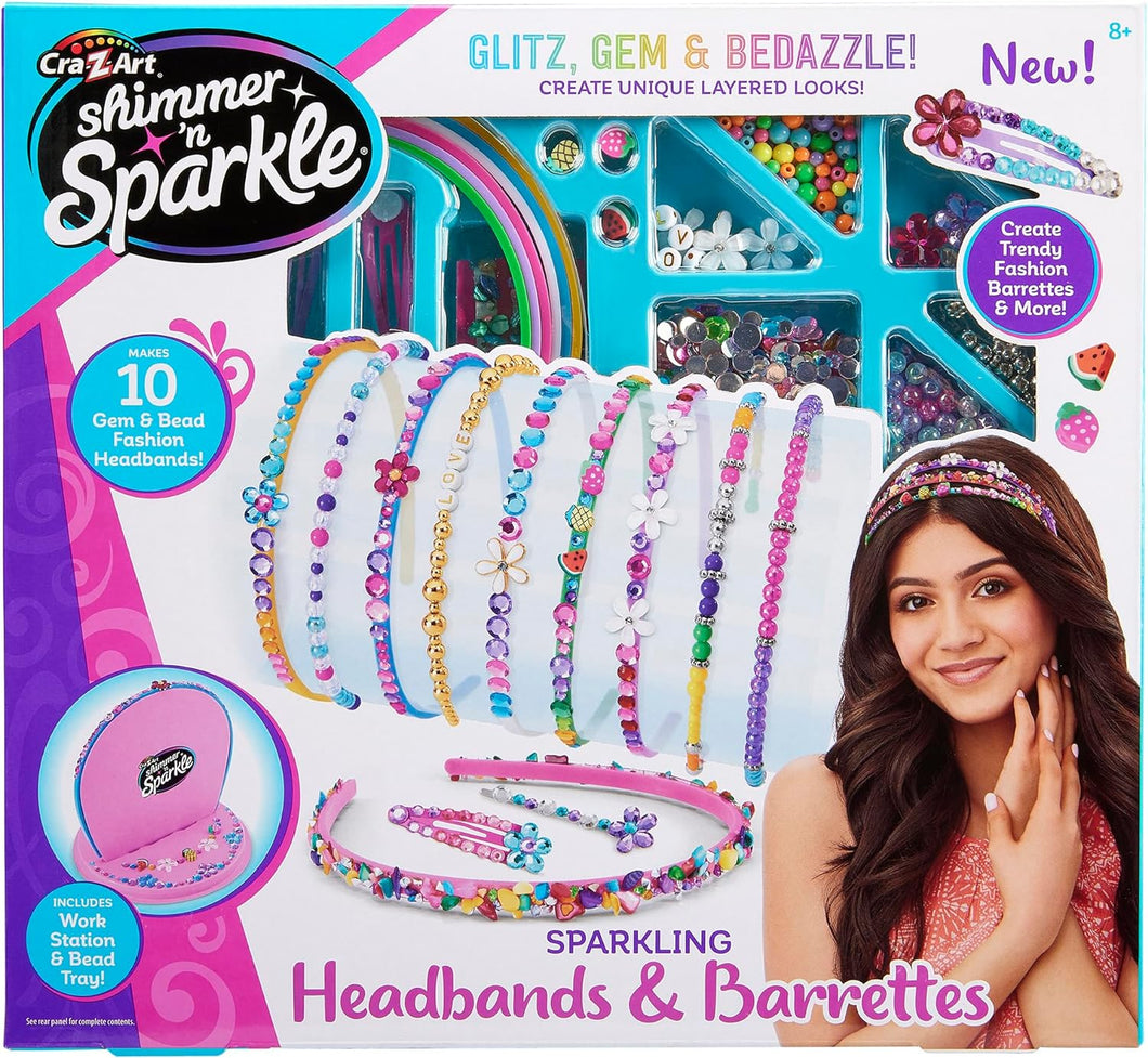 Shimmer N Sparkle Headbands & Barrette