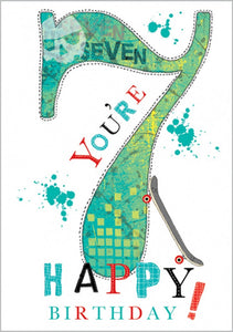 Age 7 Card