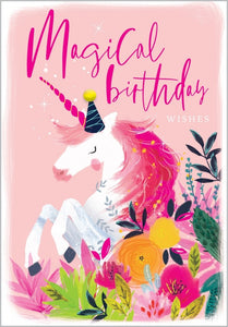 Magical Unicorn Card