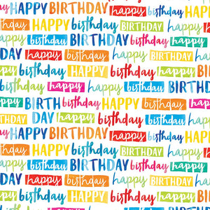 Happy Birthday Gift Wrap