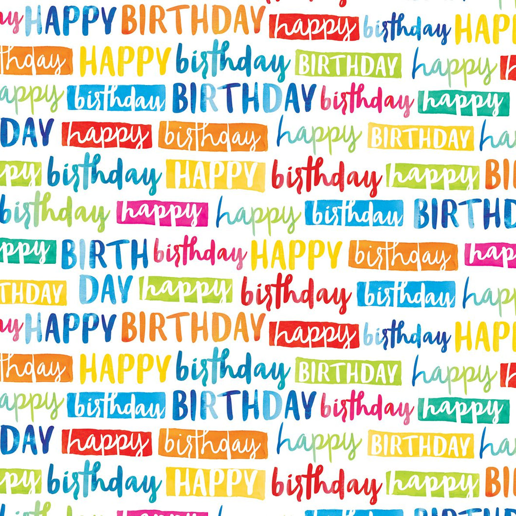 Happy Birthday Gift Wrap