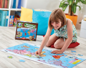 World Map Giant Jigsaw Puzzle