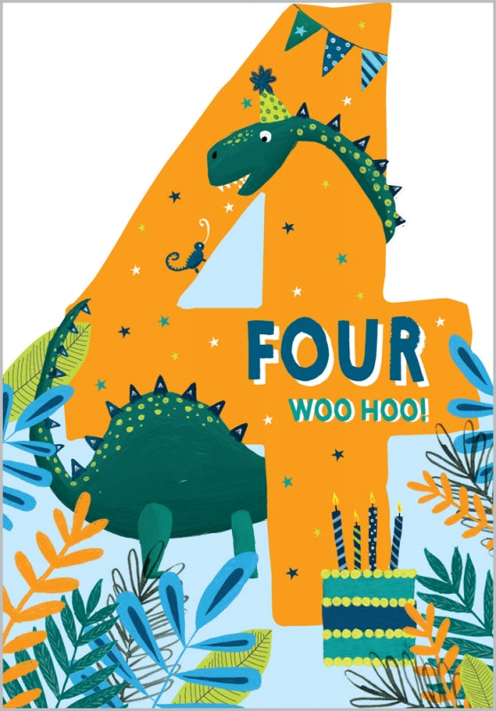 Age 4 Card