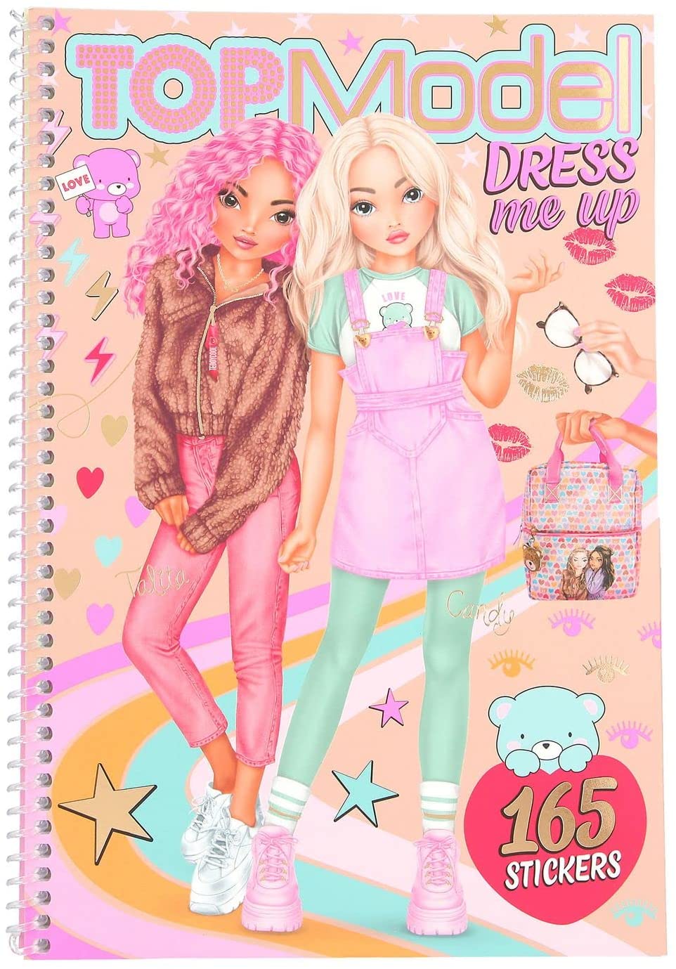 Top Model Dress Me Up Book Teddy