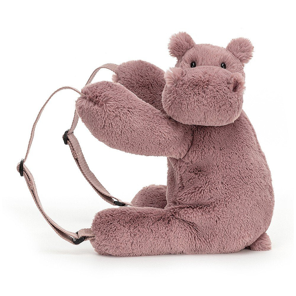 Jellycat Huggady Hippo Backpack