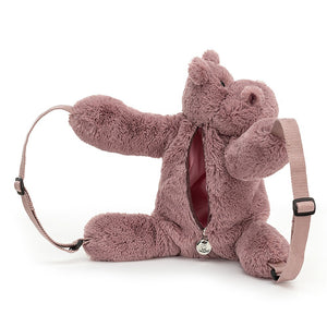 Jellycat Huggady Hippo Backpack